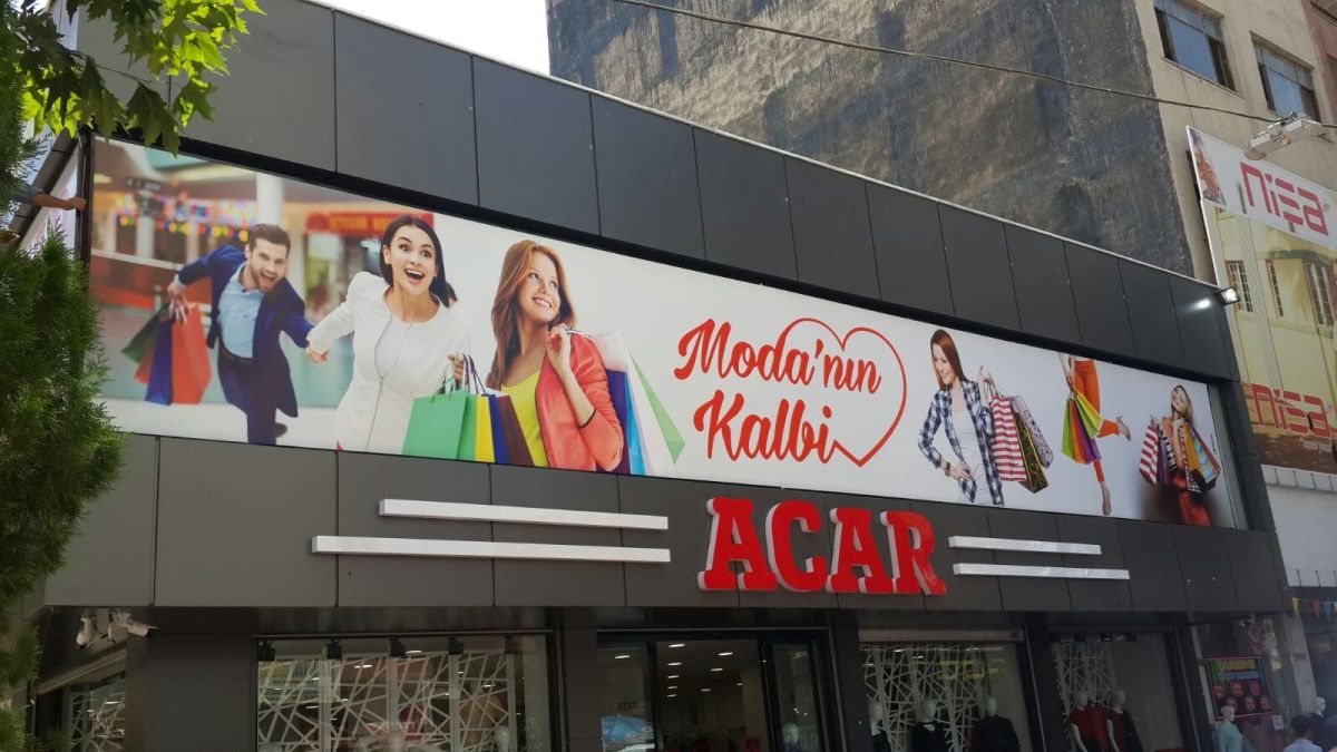 Acar Kids Işıklı Kutu Harf Tabela