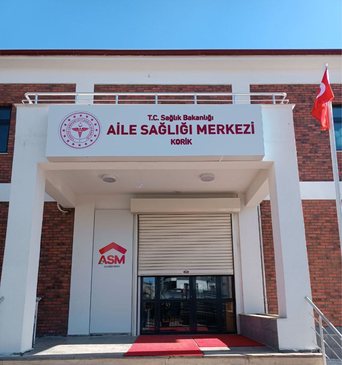 AİLE SAĞLIĞI MERKEZİ KOMPOZİT TABELA
