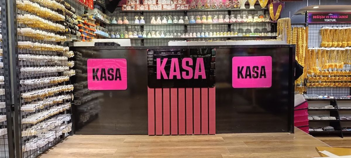 Albino Kozmetik Işıksız Pleksi Harf Kasa tabela