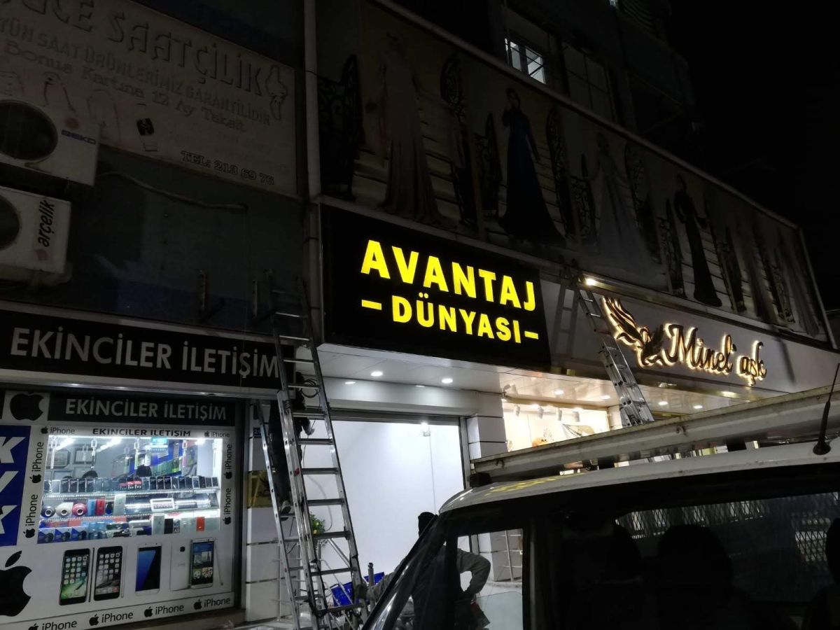 Avantaj Dünyası Işıklı Tabela