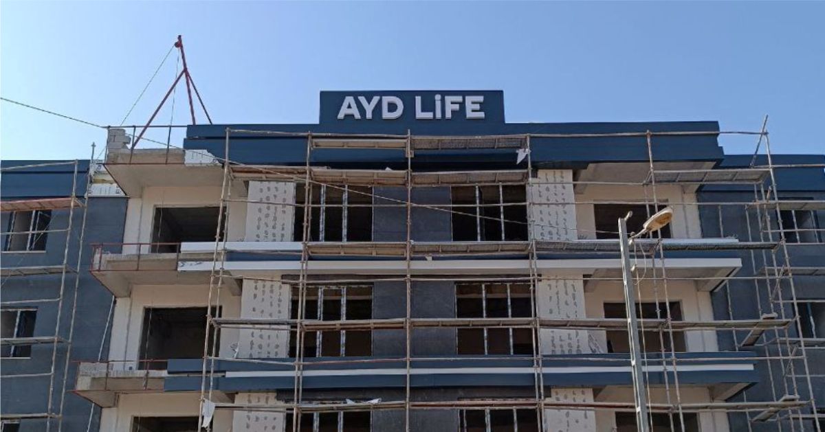 Batman AYD Yapı İnşaat Çatı Tabela