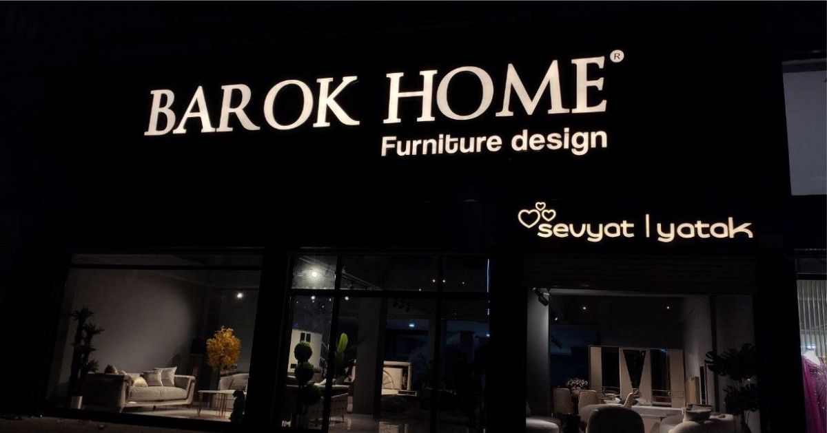 Batman Barok Home Kutu harf Tabela 