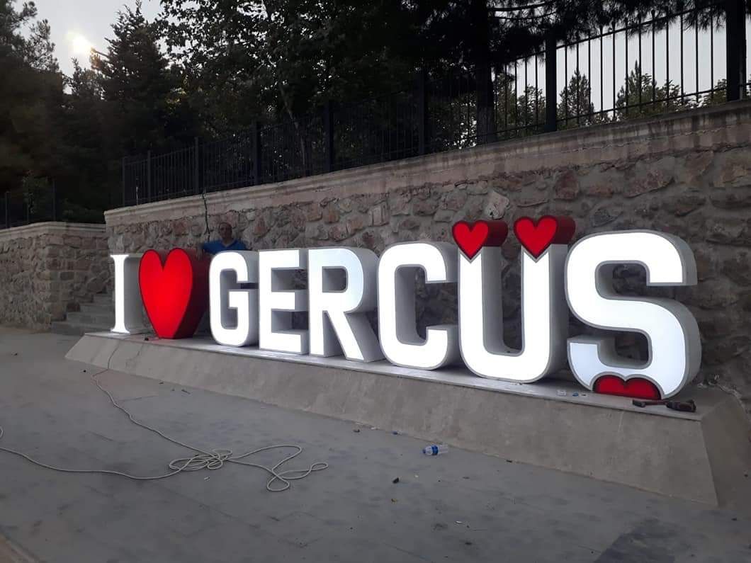 Batman Gerçüş Işıklı Kutu Harf Tabela