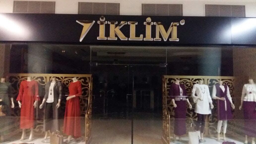 Batman İklim Giyim Mağazası Tabela