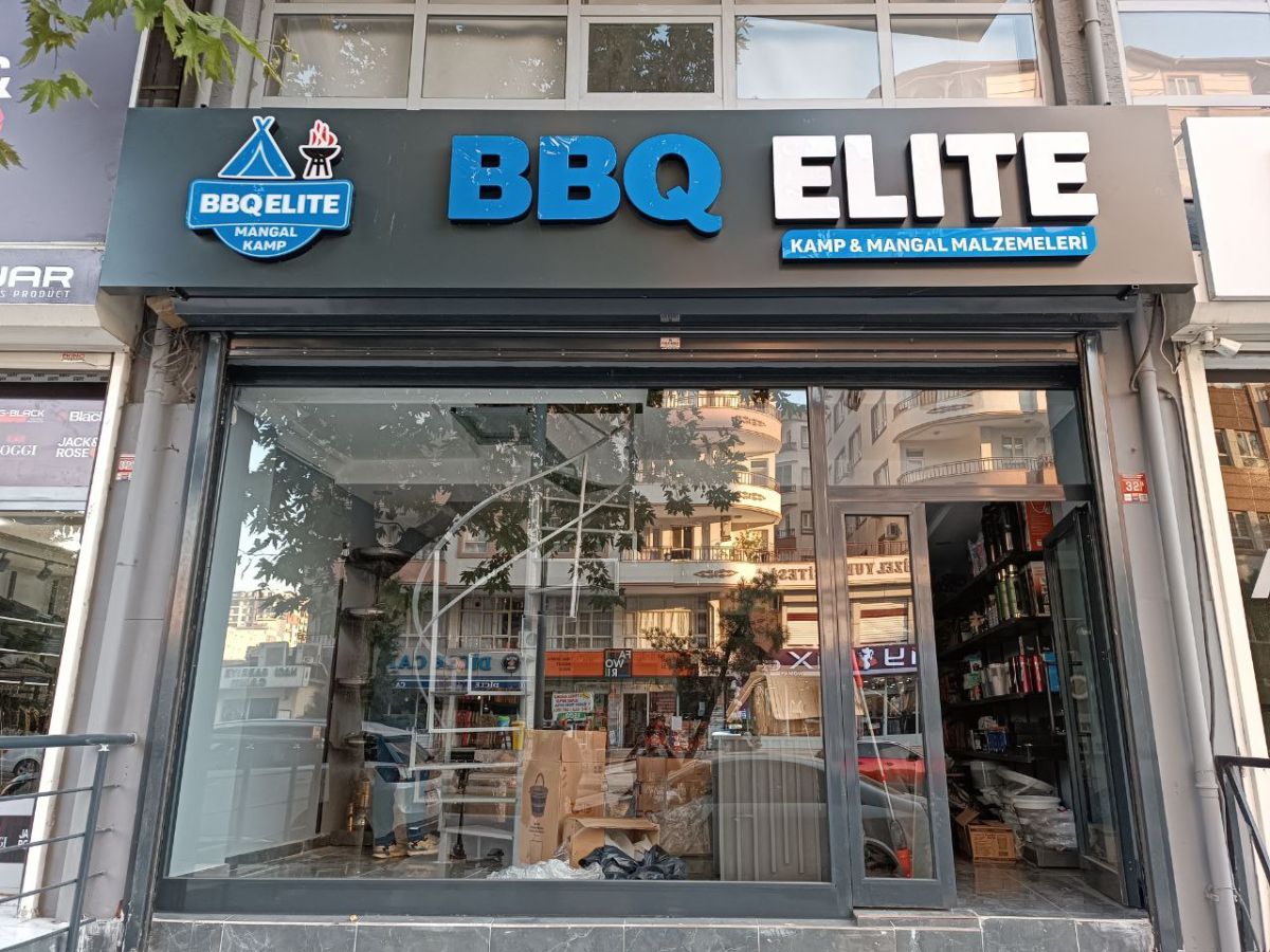 BBQ ELİTE KUTU HARF TABELA