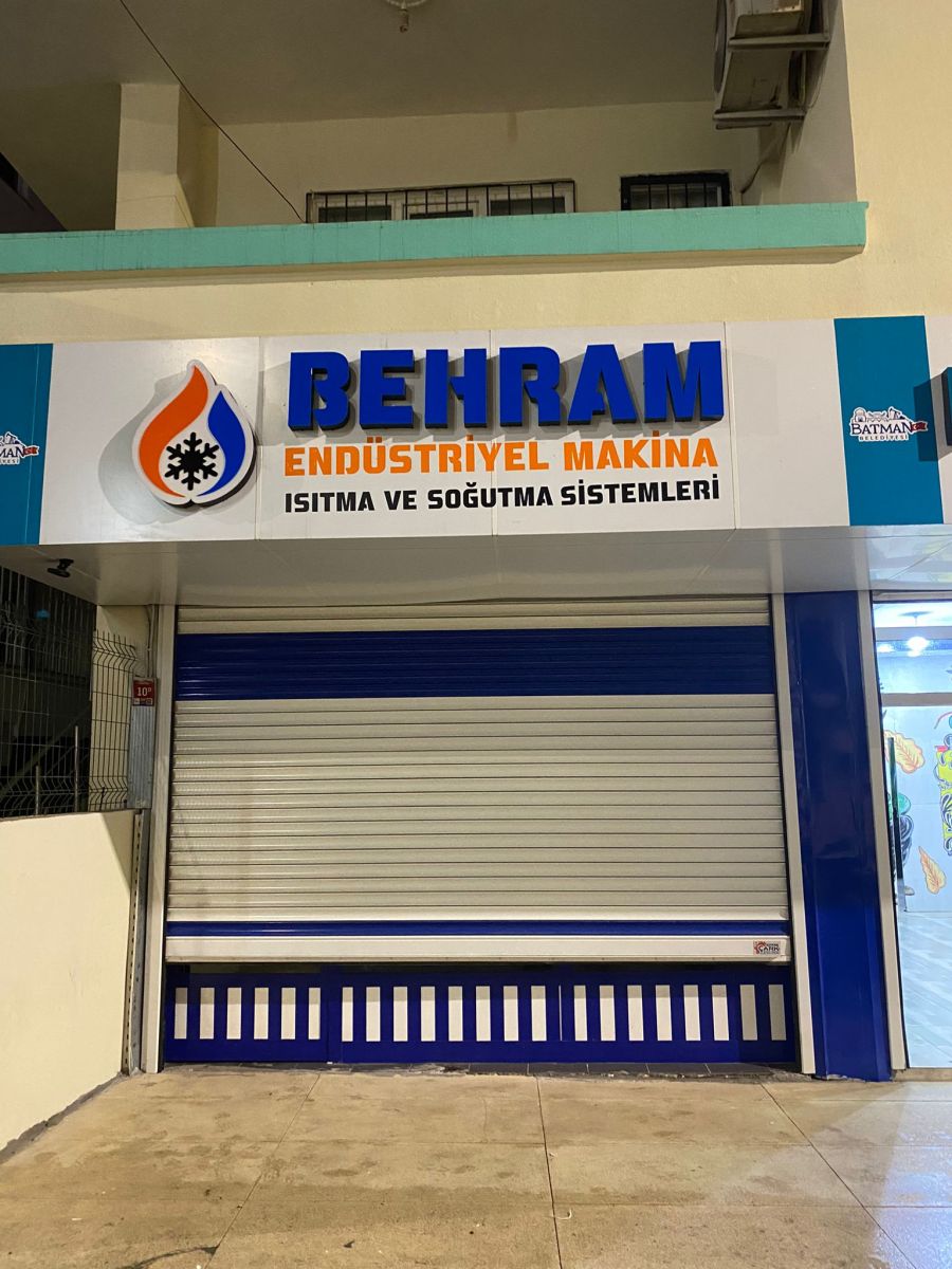 BEHRAM ENDÜSTRİYEL MAKİNA KUTU HARF TABELA