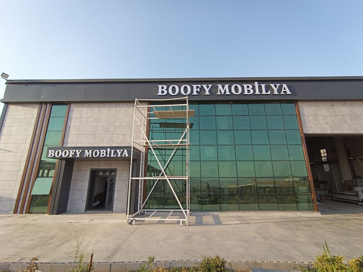 BOOFY MOBİLYA KUTU HARF IŞIKLI TABELA