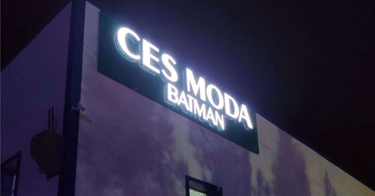 Ces Moda Batman Işıklı Kutu Harf Tabela