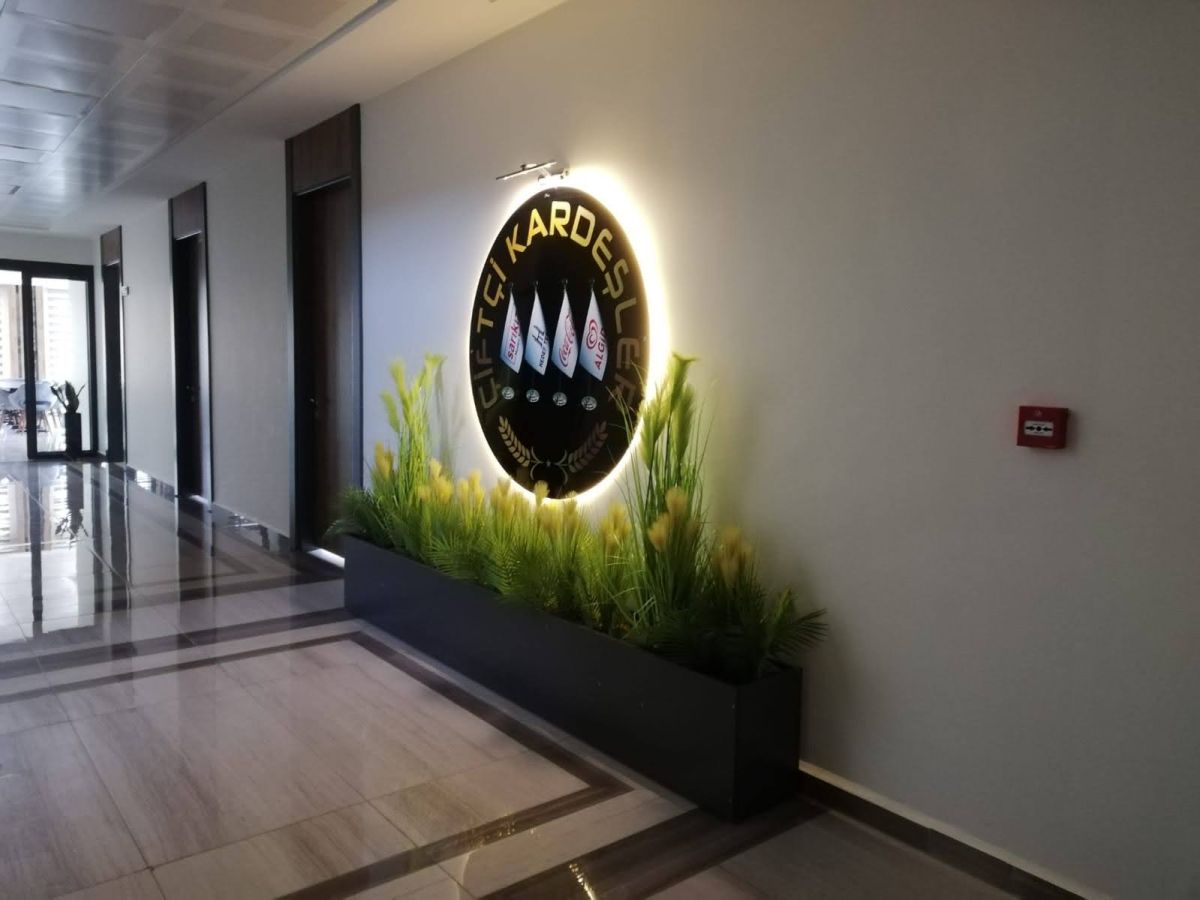 Çiftçi Kardeşler Kutu harf Işıklı tabela