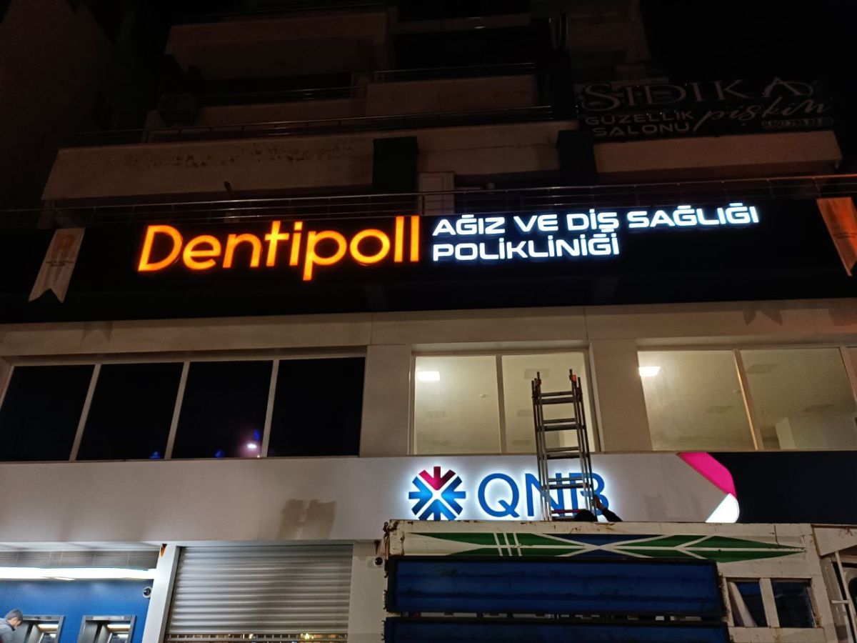 DENTİPOL DİŞ KLİNİĞİ IŞIKLI TABELA