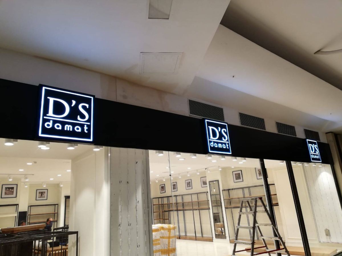 Ds Damat Işıklı Kutu Harf Tabela