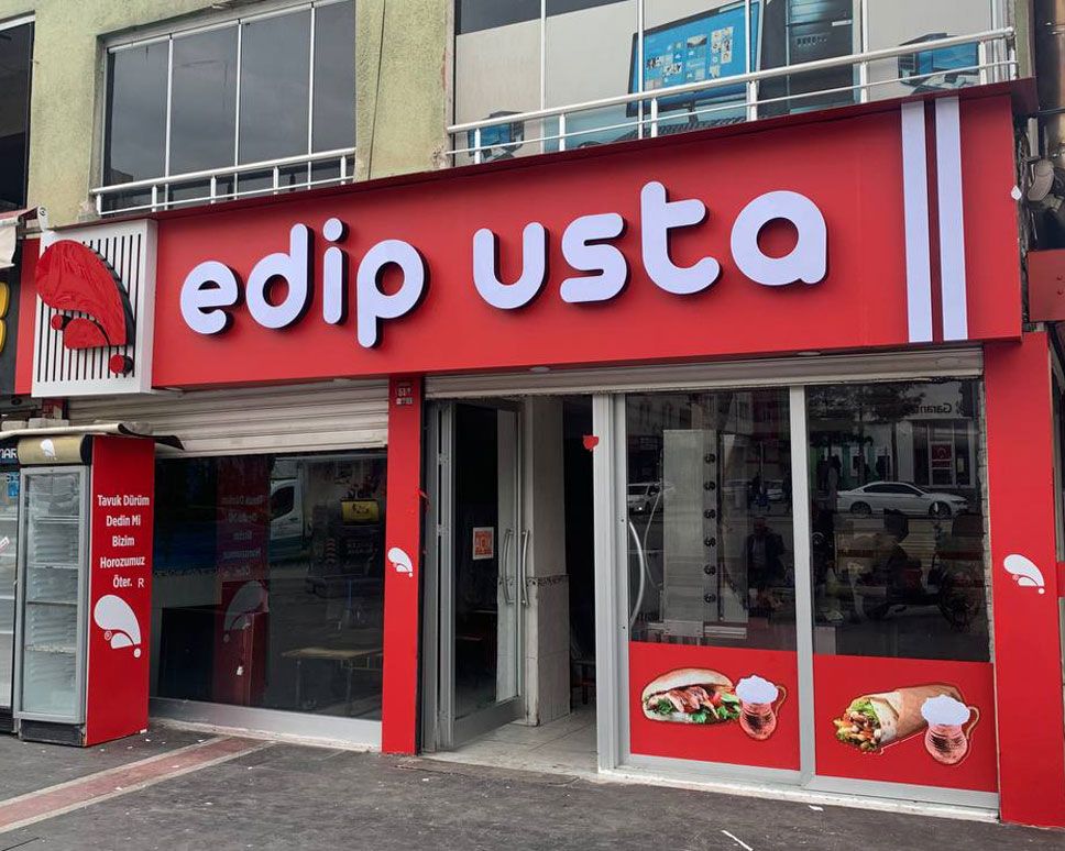 EDİP USTA Işıklı Kutu Harf Tabela