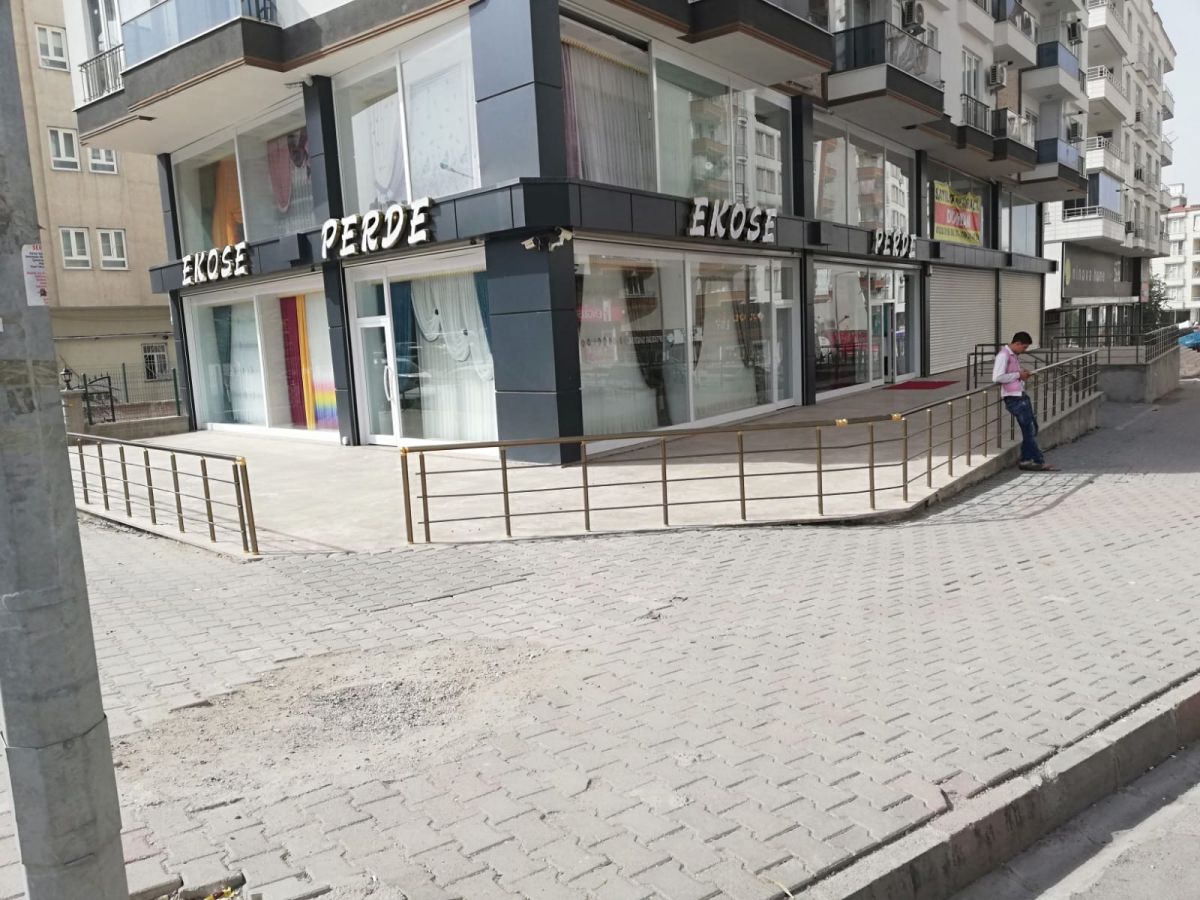 Ekose Perde Işıklı Kutu harf tabela