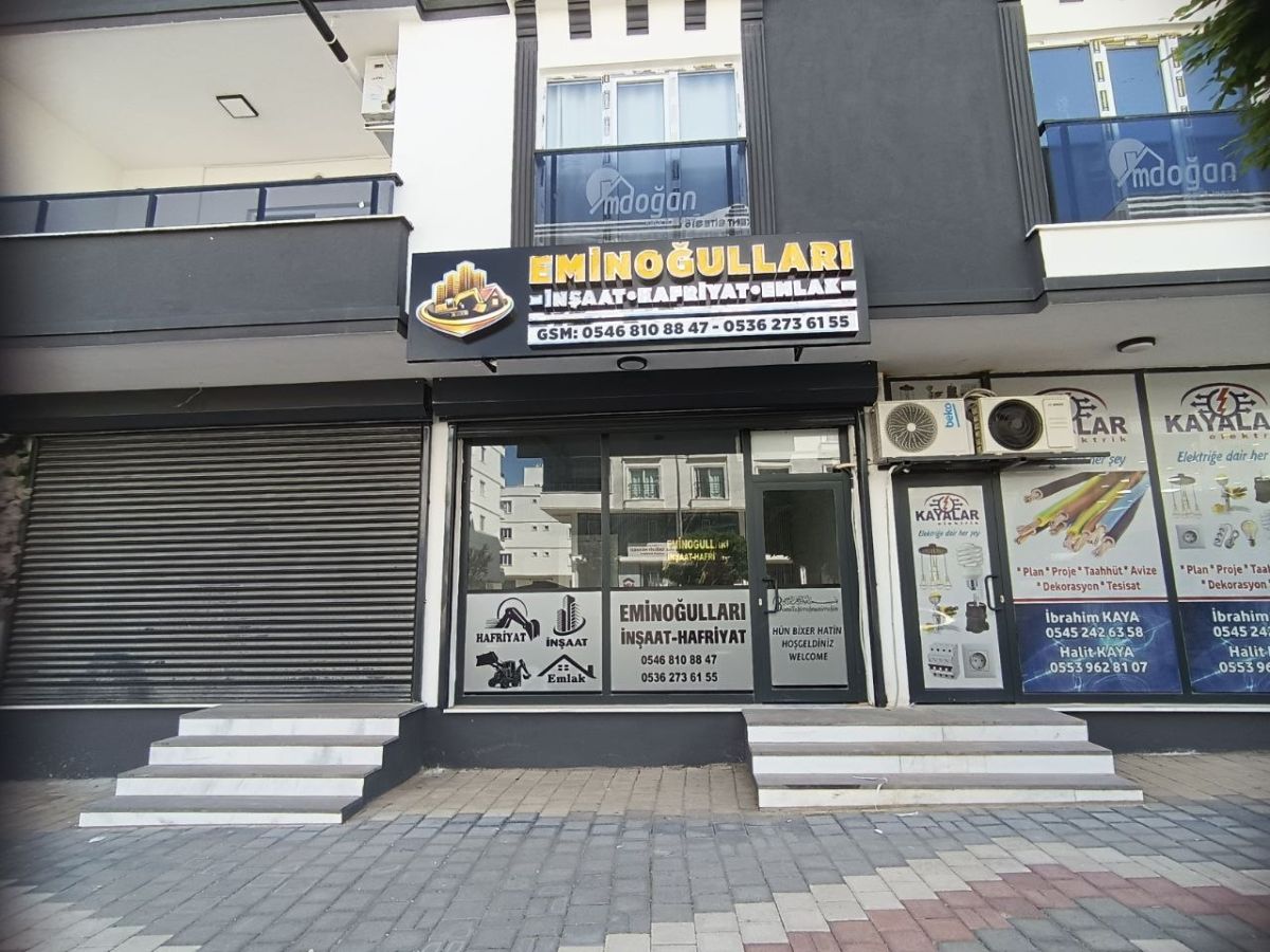 EMİNOĞULLARI İNŞAAT IŞIKLI HARF TABELA