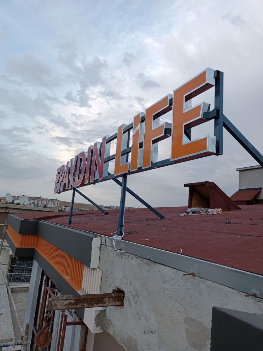 Epaydın Life Işıklı Çatı Tabela