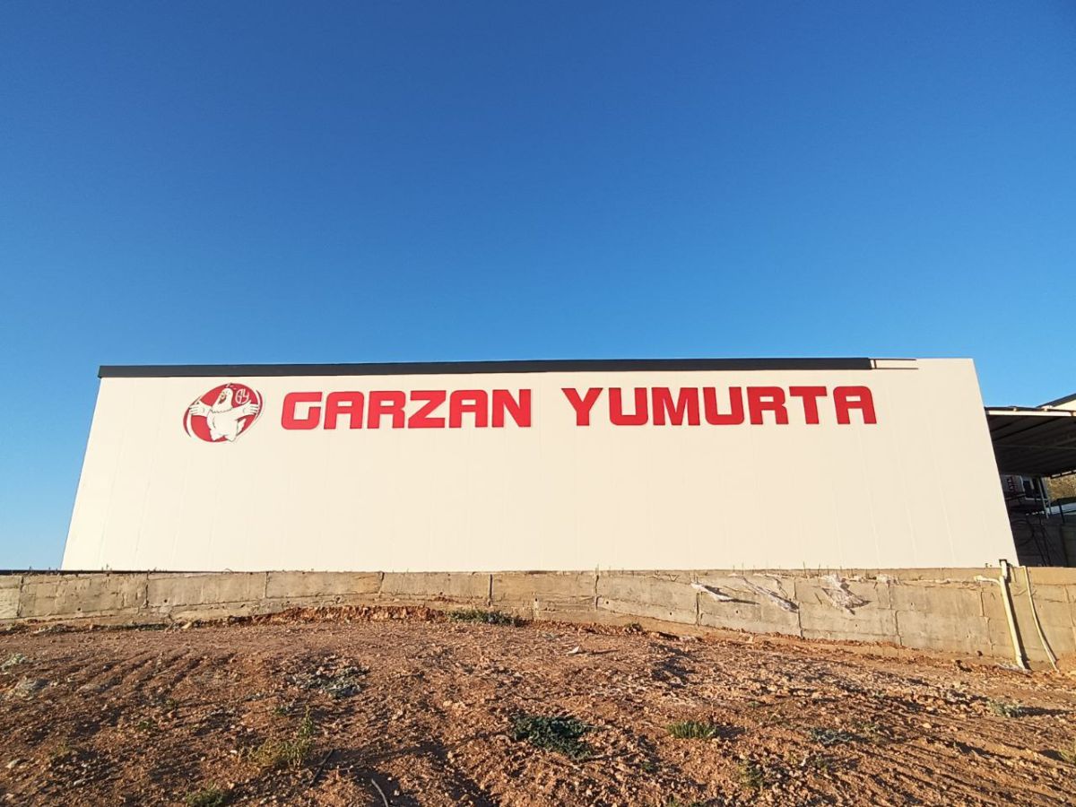 GARZAN YUMURTA KOMPOZİT HARF TABELA
