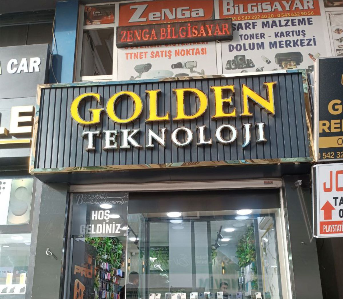 GOLDEN TEKNOLOJİ KOMPOZİT HARF TABELA