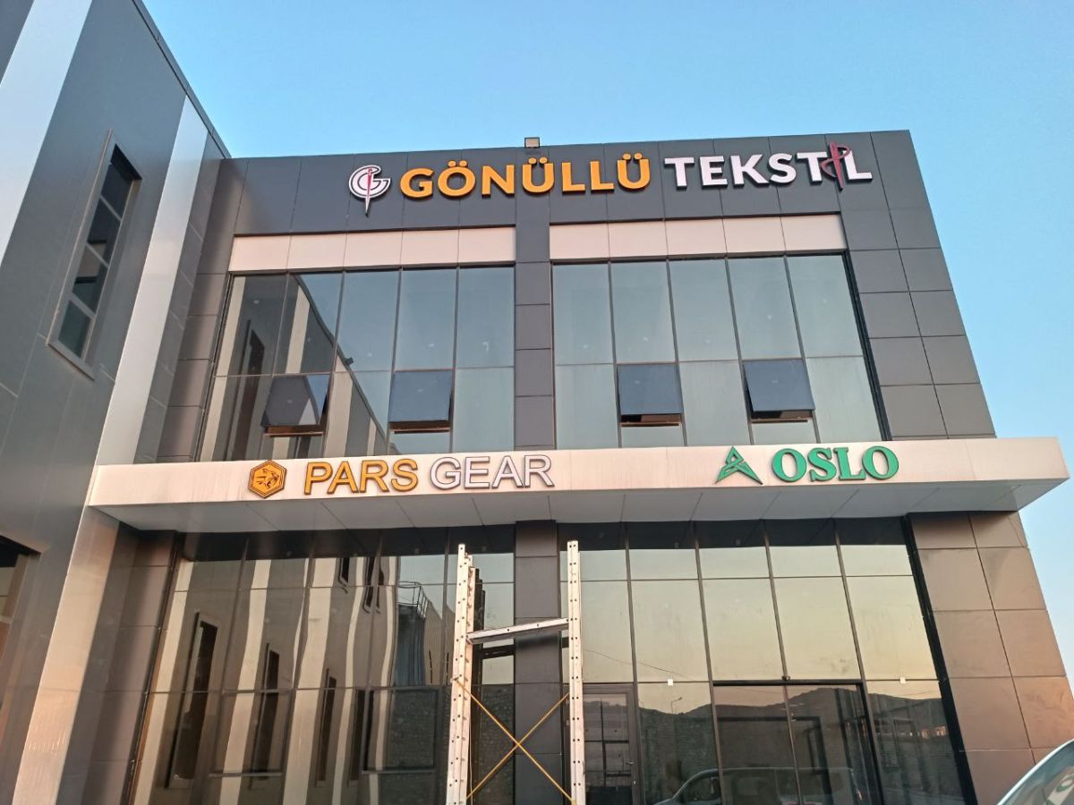 GÖNÜLLÜ TEKSTİL IŞIKLI KUTU HARF TABELA