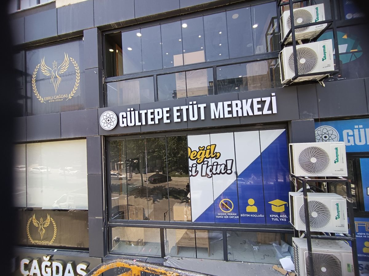 GÜLTEPE ETÜT MERKEZİ IŞIKLI KUTU HARF TABELA