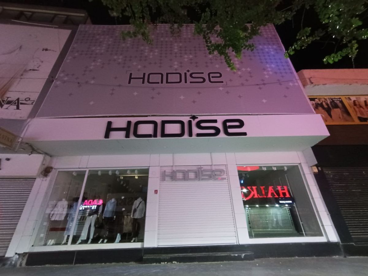 HADİSE GİYİM IŞIKLI KUTU HARF TABELA