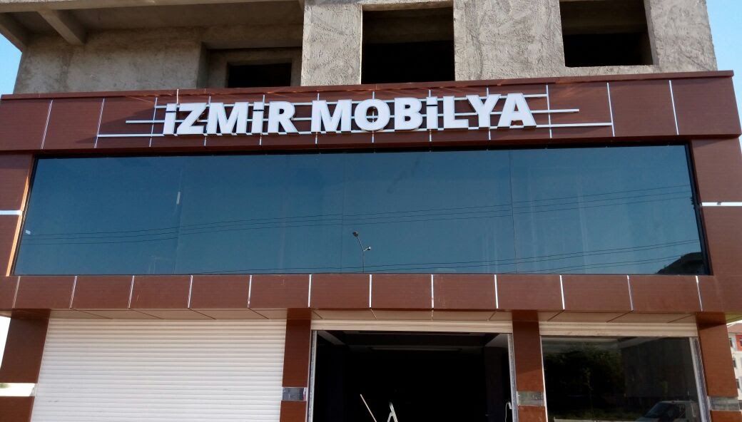 İzmir Mobilya Kutu Harf tabela