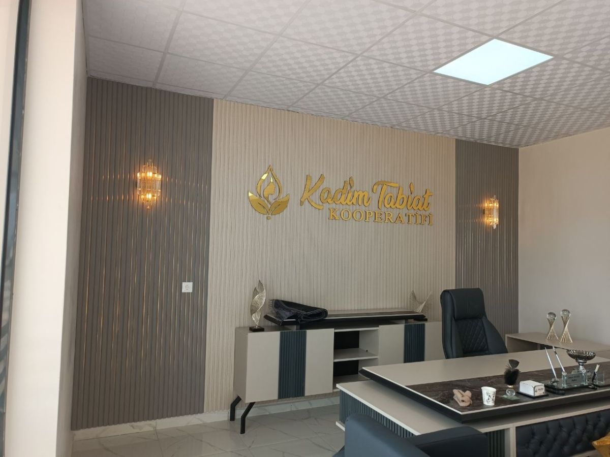 KADIN TABİAT KOPERATİFİ IŞIKSIZ LAMPLEX HARFLER
