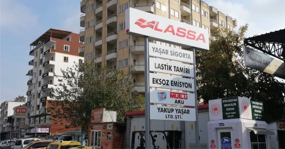 Kozluk Yaşar Sigorta Totem Tabela