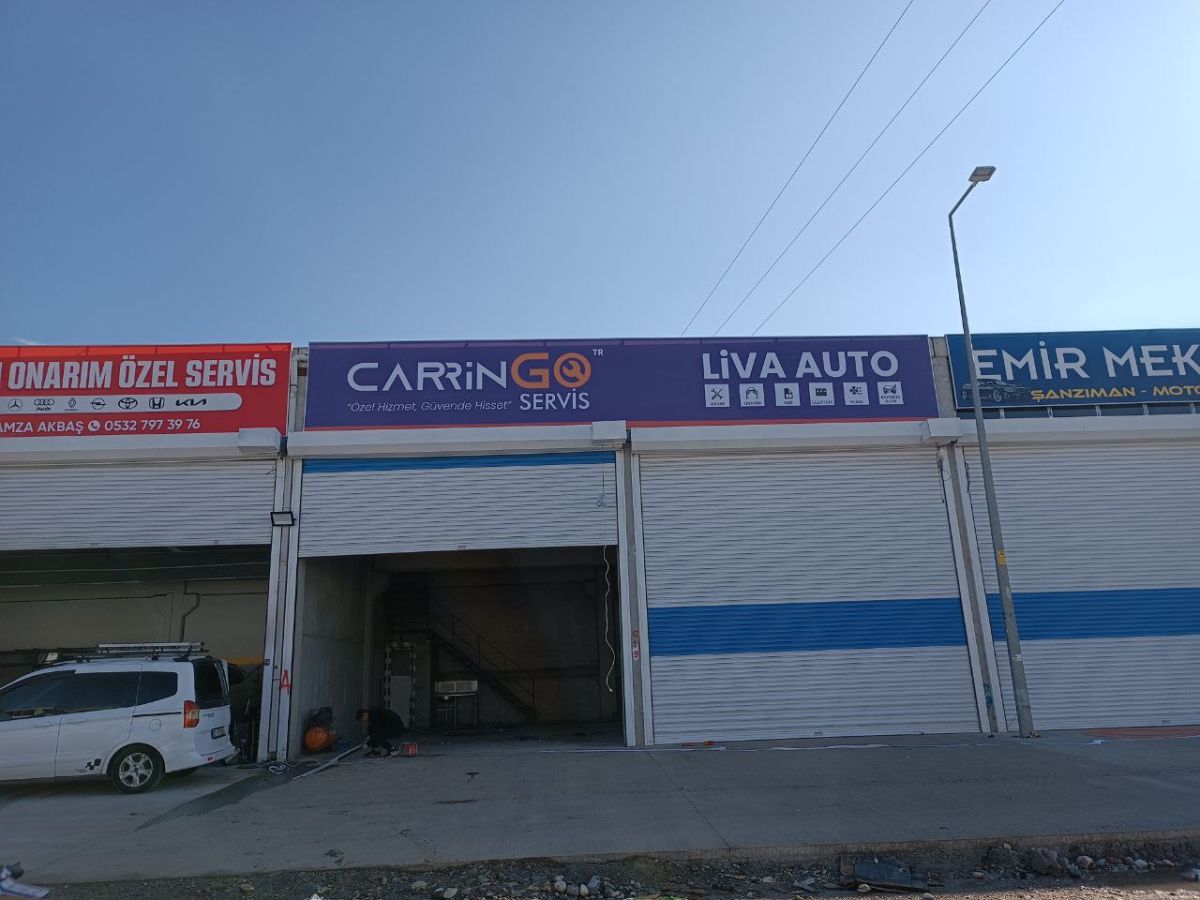 LİVA AUTO VİNİL GERME TABELA