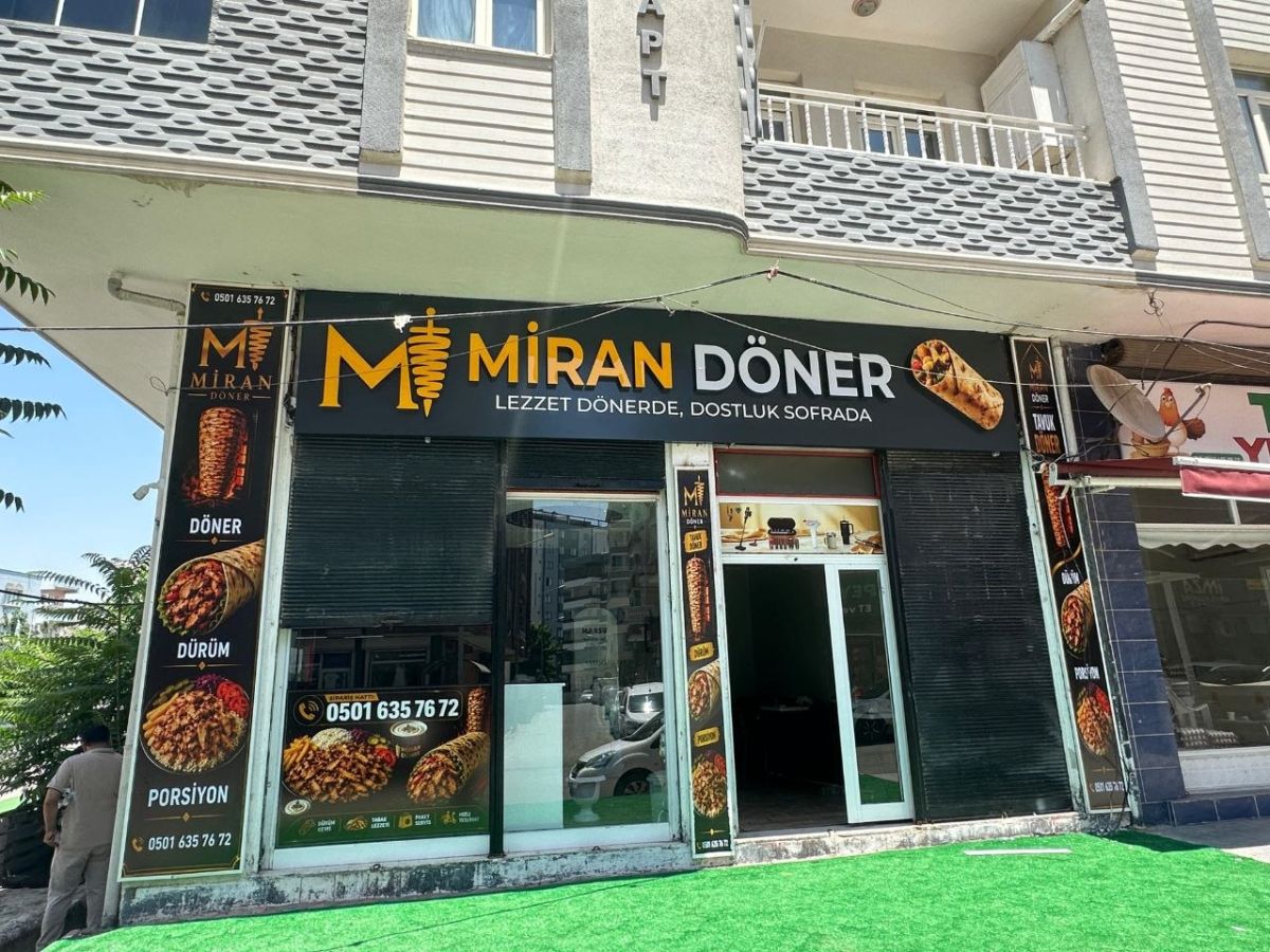 MİRAN DÖNER IŞIKLI KUTU HARF TABELA
