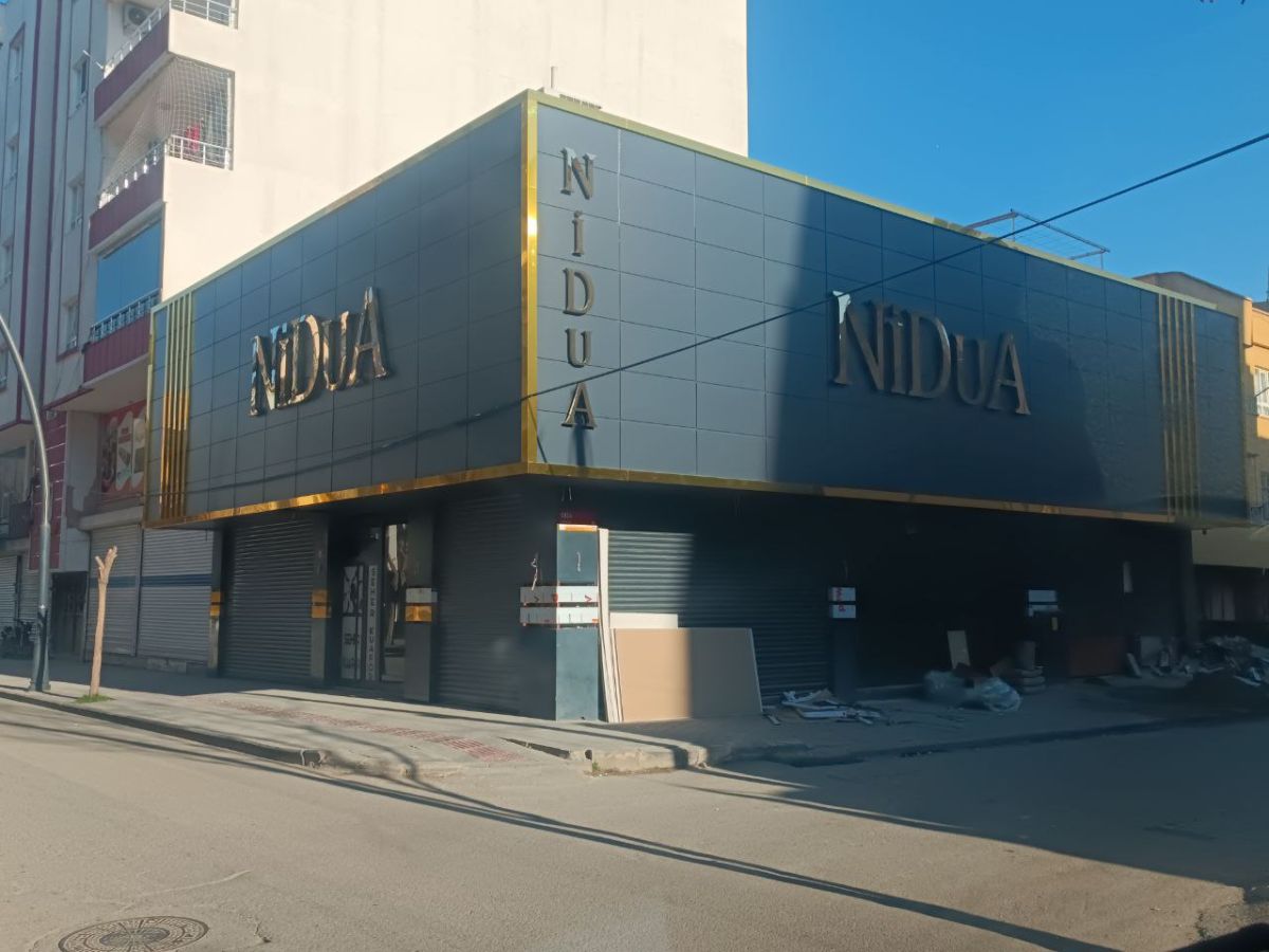 NİDUA GELİNLİK IŞIKLI KOMPOZİT HARF TABELA