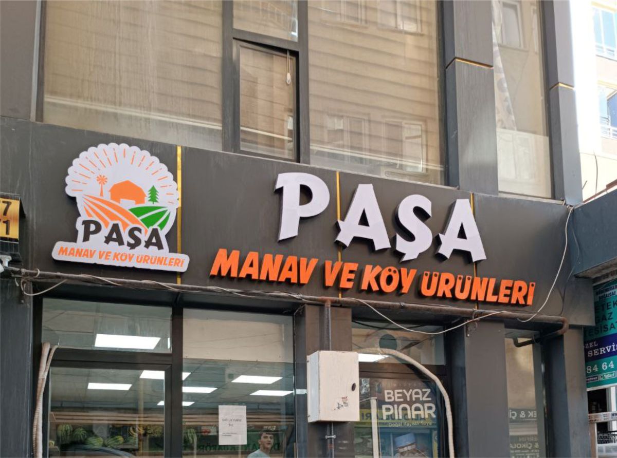 PAŞA MANAV IŞIKLI KUTU HARF TABELA