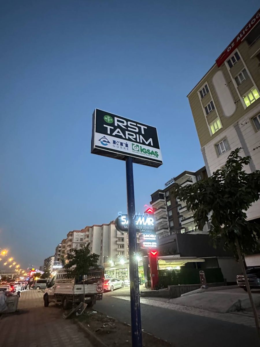 RST TARIM TOTEM AYAKLI TABELA