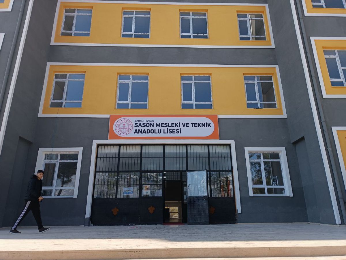 SASON MESLEKİ TEKNİK LİSE TABELA