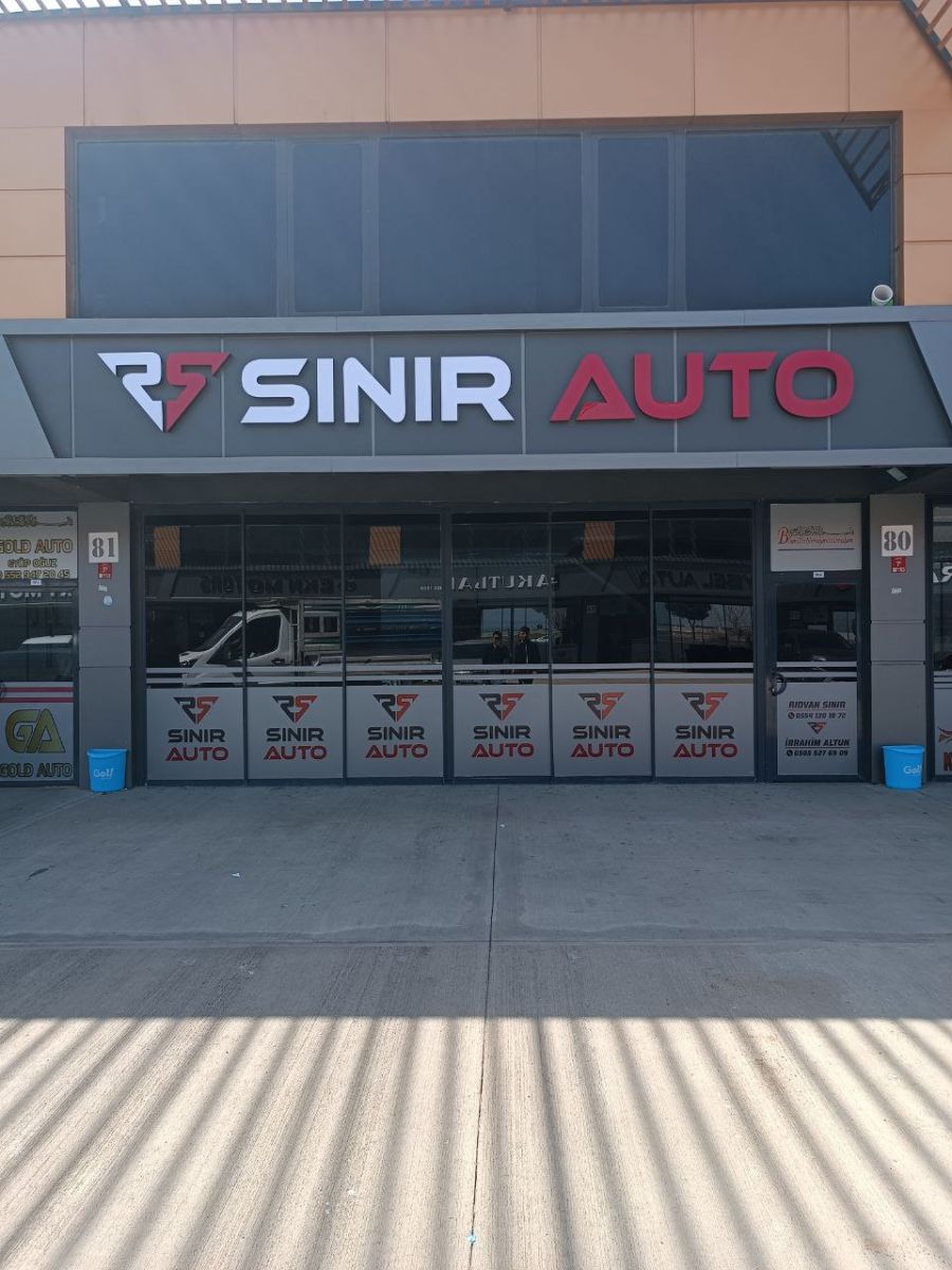 SINIR AUTO GALERİ IŞIKLI TABELA