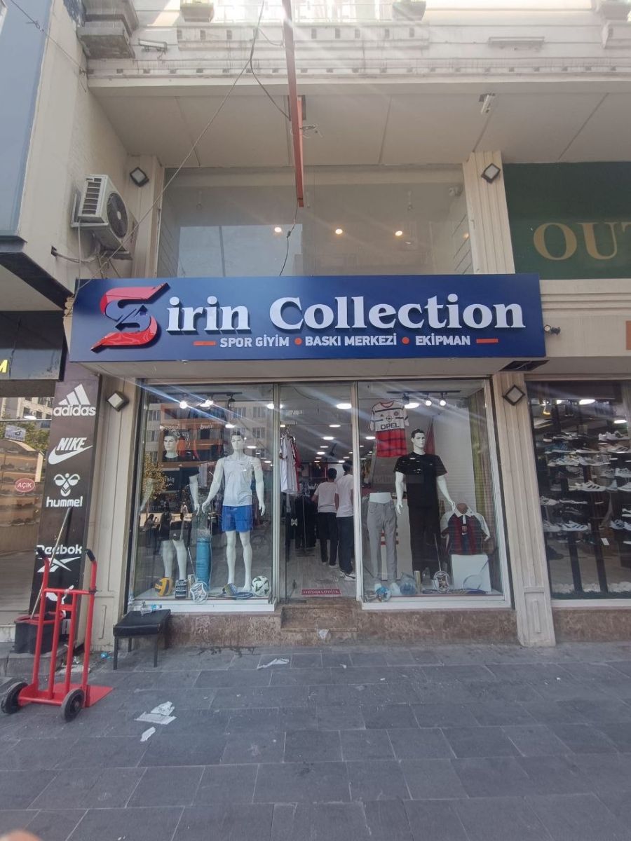 ŞİRİN COLLECTİON GİYİM IŞIKLI KUTU HARF TABELA