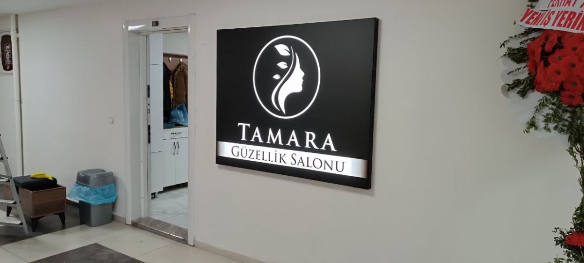 Tamara Güzellik Salonu Işıklı LedBox tabela