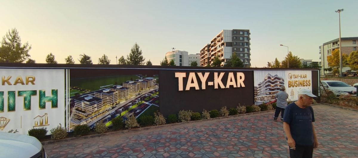 TAYKAR PLAZA İNŞAAT IŞIKLI KUTU HARF TABELA