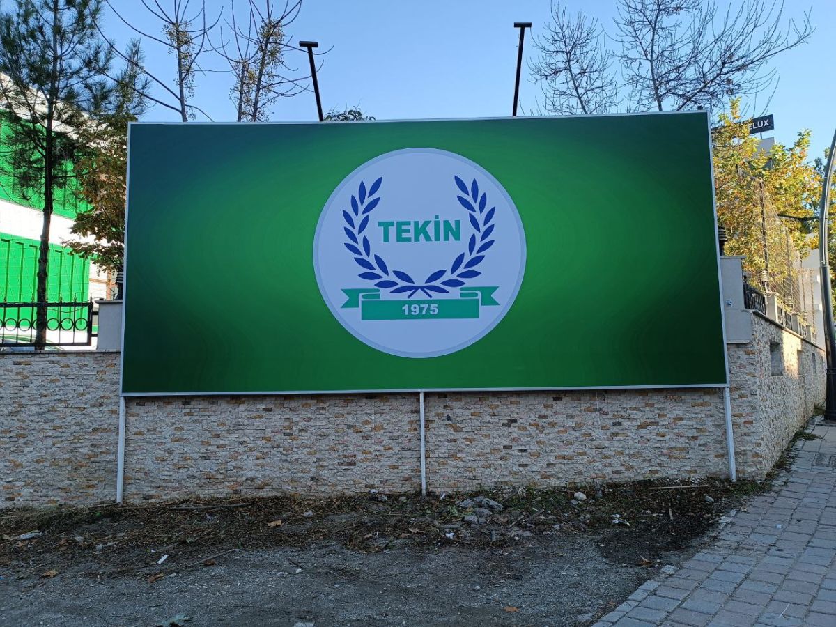 TEKİN LİDAŞ VİNİL TABELA