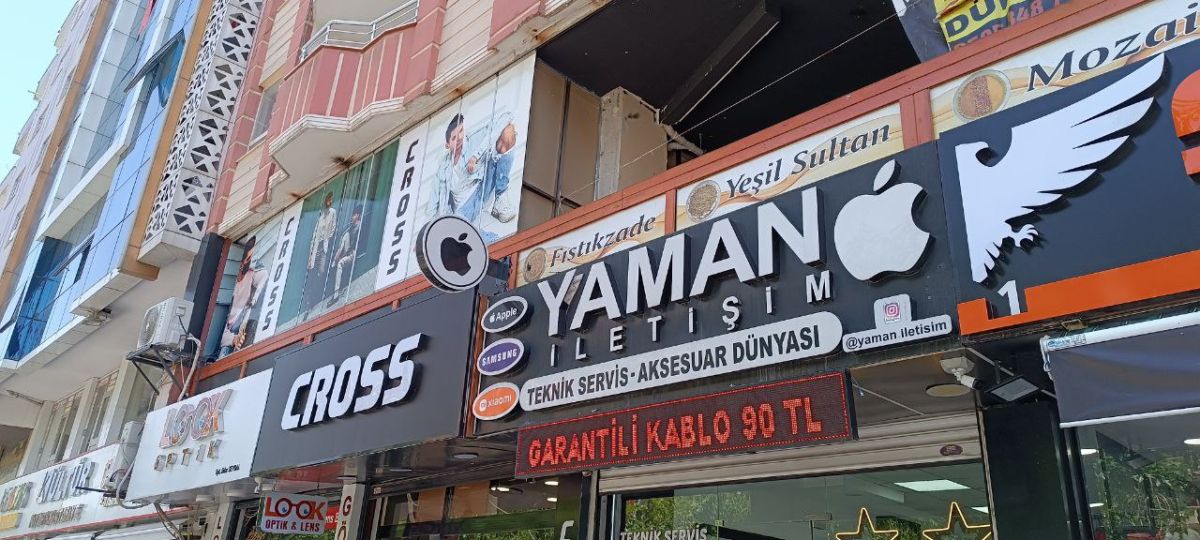 Yaman Mobile Işıklı Kutuharf Tabela