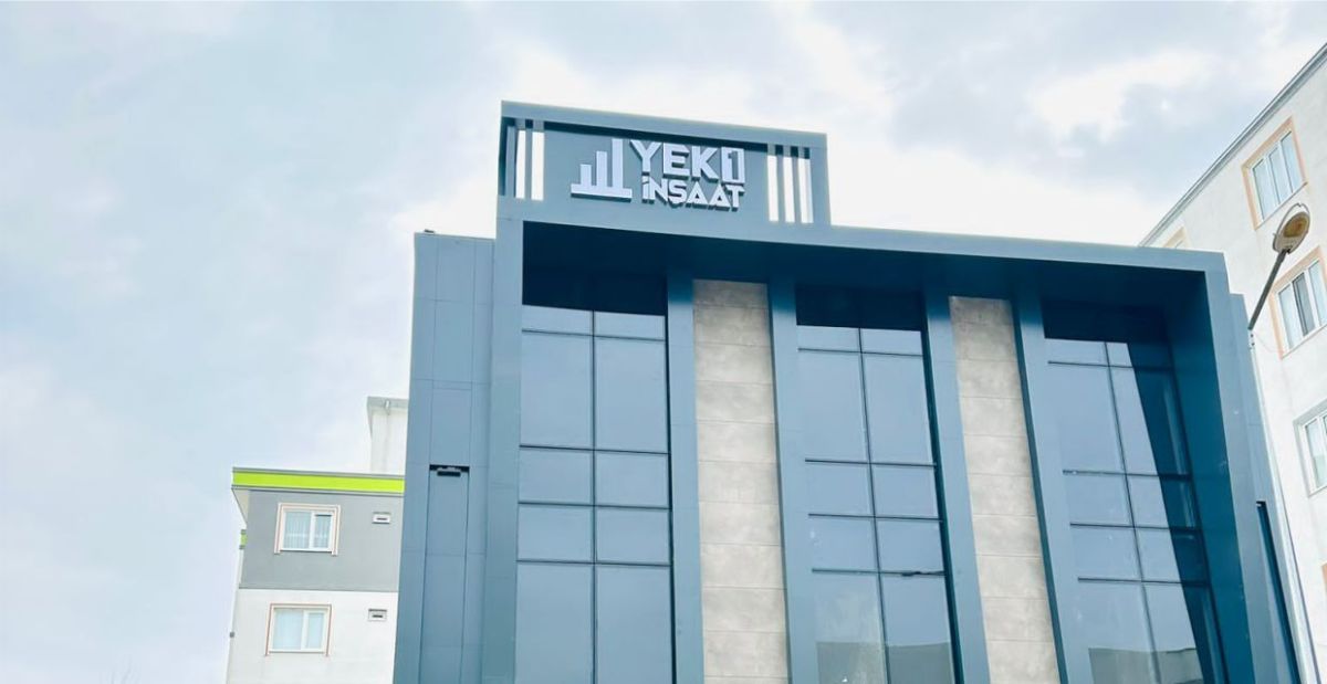 Yek 1 İnşaat Kutu Harf Tabela