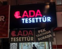 ADA TESETTÜR Işıklı Kutu Harf Tabela