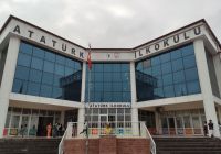 ATATÜRK İLKOKULU  Işıklı Germe Tabela