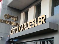 ÇİFTÇİ KARDEŞLER Işıklı Kutu Harf Tabela